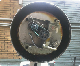 Exhaust Fan Before hood cleaning in seattle